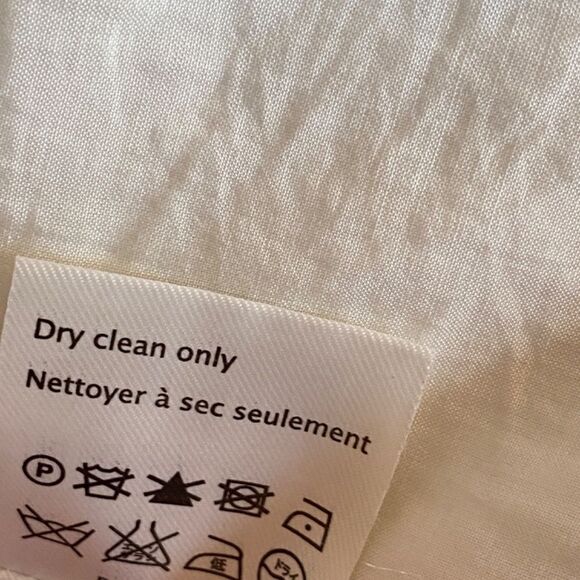 1424 3.1 Phillip Lim Size 10 Whit Lace Yoke Blouse Sleeveless New - Picture 8 of 10